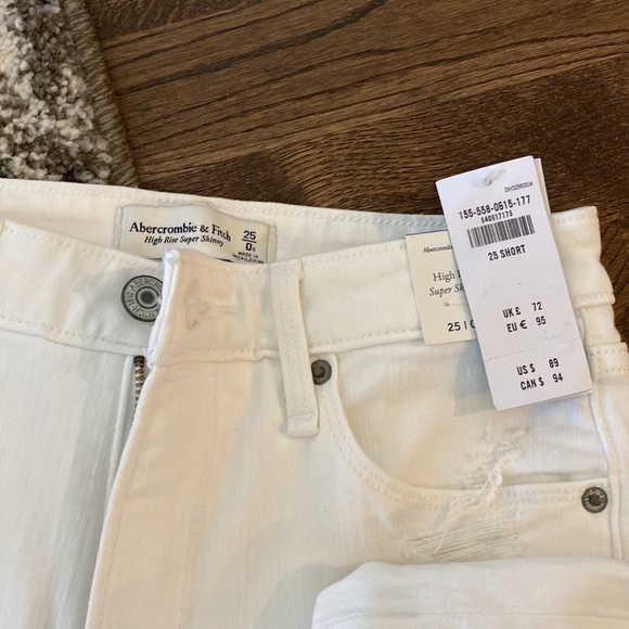 Abercrombie NWT high rise super skinny - Picture 2 of 4